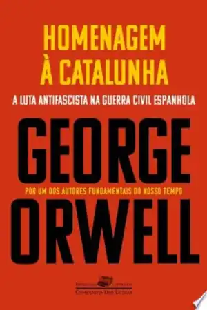 Capa do livro Homenagem à Catalunha