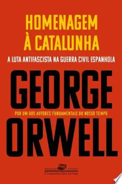 Capa do livro Homenagem à Catalunha